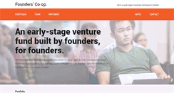 Desktop Screenshot of founderscoop.com